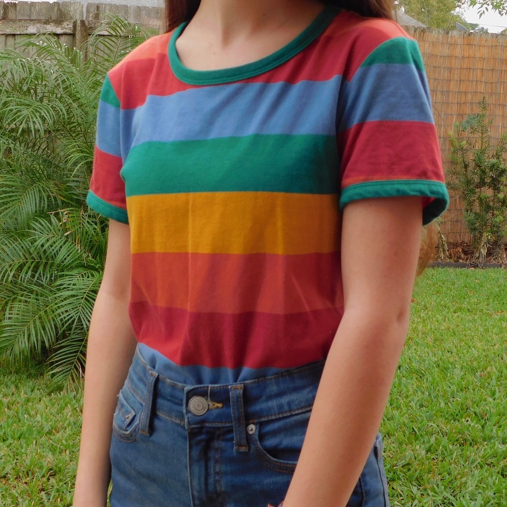 rainbow shirt